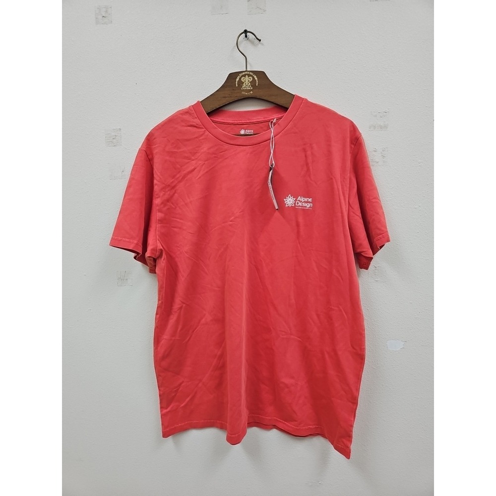 Alpine Design Men's Short Sleeve  T-Shirt Size L Hiking Colorado Outdoors NWT